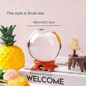 Decorative Crystal Ball with Stand